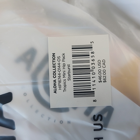 NWT Aloha Collection Starburst Mini Hip Pack - Picture 4 of 4